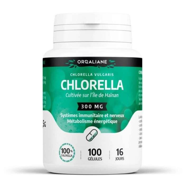 GPH Diffusion Chlorella 300mg 100 Comprimes - Global Para