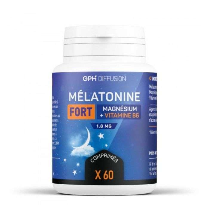 GPH Diffusion Melatonine Fort 60 Comprimes