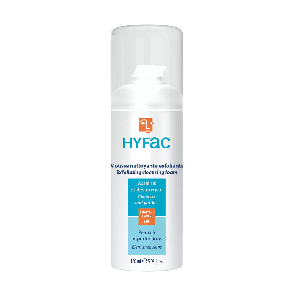 hyfac Mousse Nettoyante Exfoliante 150ml nova parapharmacie prix maroc casablanca