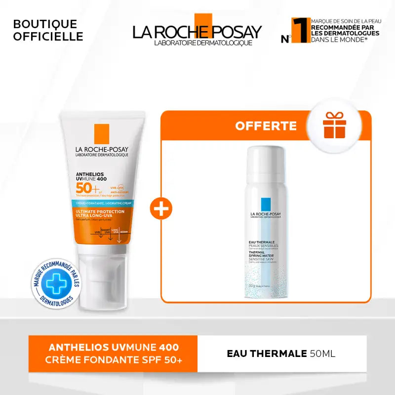 La Roche Posay Anthelios UVMune 400 Crème Hydratante SPF50+ Invisible 50ml