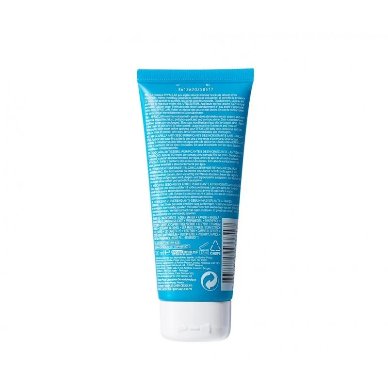 La Roche Posay Effaclar Masque Sébo-Régulateur 100ml