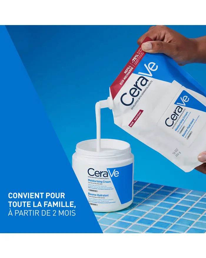 cerave baume hydratant Eco-recharge 454g - Global Para