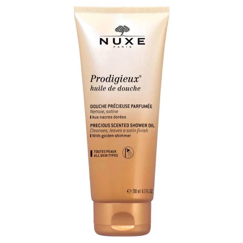 Nuxe Prodigieux Huile De Douche Nettoyante Précieuse Parfumée 200ml - Global Para