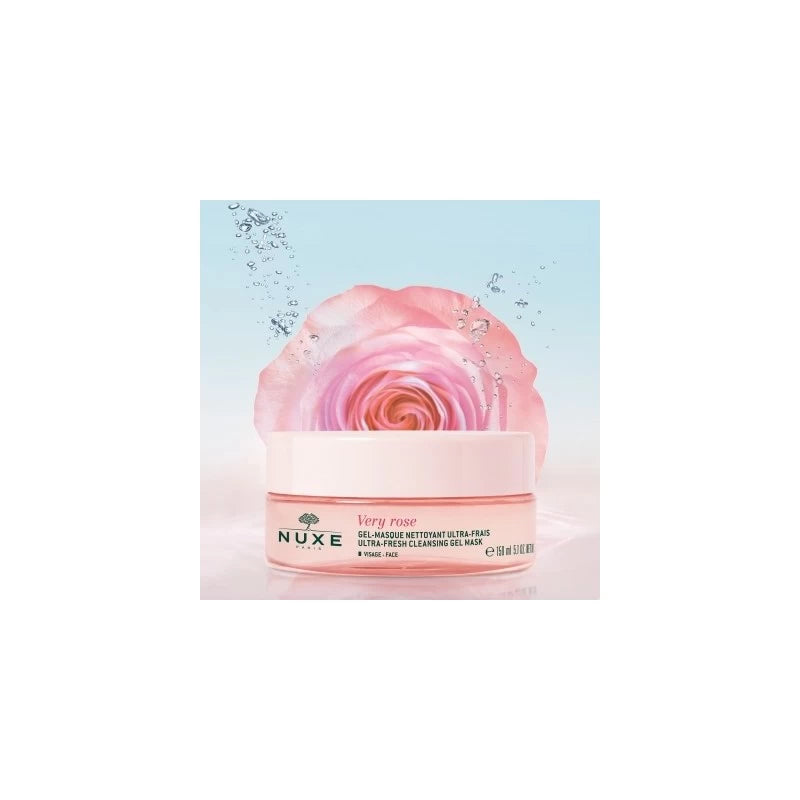 Nuxe Very Rose Gel-Masque Nettoyant Ultra-frais 150 ml