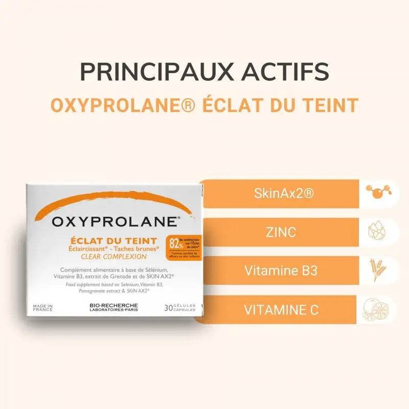 OXYPROLANE ECLAT DU TEINT B30 GELULES - Global Para