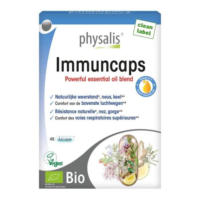 PHYSALIS IMMUNOCAPS 45 COMPRIMES - Global Para