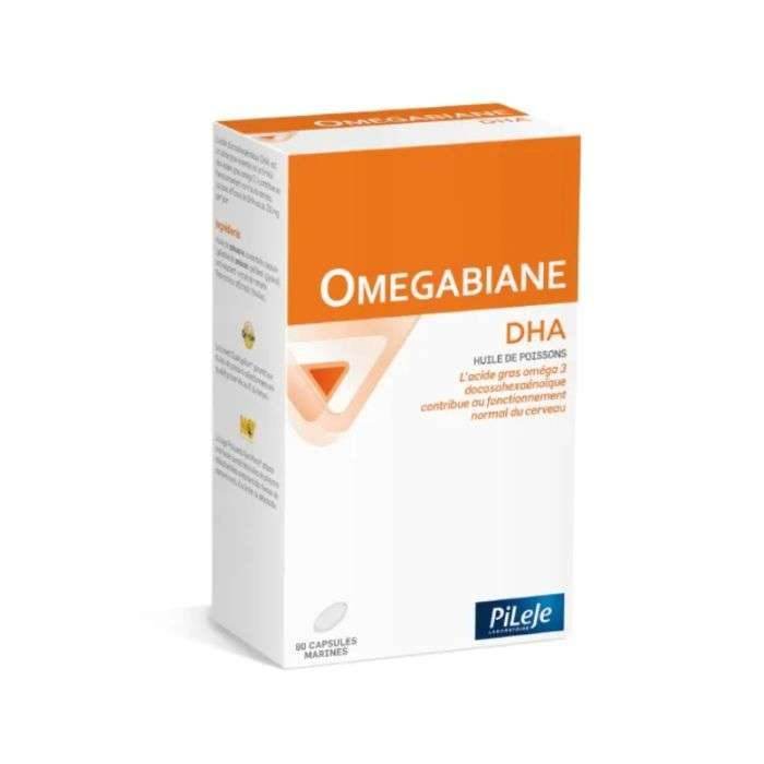 PILEJE OMEGABIANE DHA 80 CAPSULES MARINES - Global Para