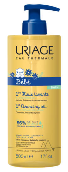 Uriage BÉBÉ 1ére Huile Lavante Apaisante 500ml | Global Para