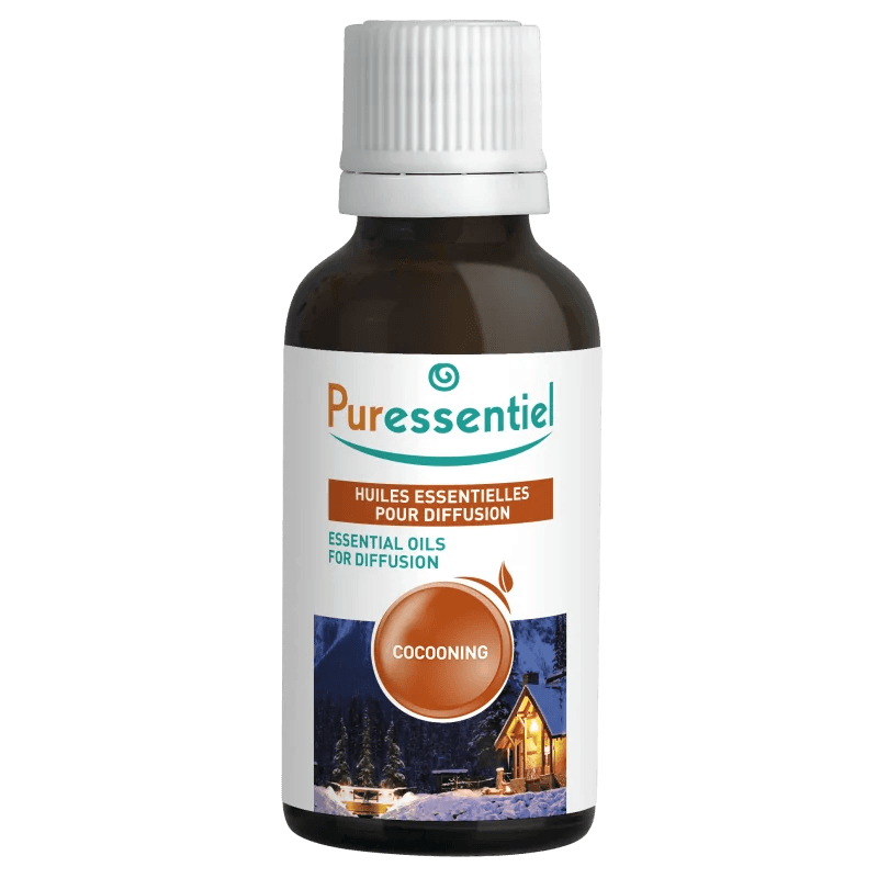 PURESSENTIEL HUILE ESSENTIELLES POUR DIFFUSION COCOONING 30ML - Global Para
