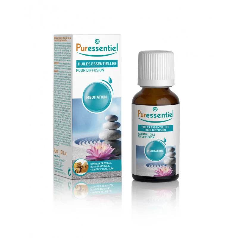 PURESSENTIEL HUILE ESSENTIELLES POUR DIFFUSION MÉDITATION 30ML - Global Para