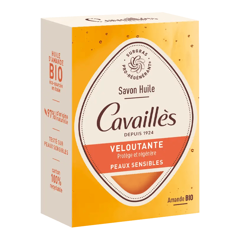 ROGE CAVAILLES SAVON HUILE VELOUTANTE PEAUX SENSIBLES 100G