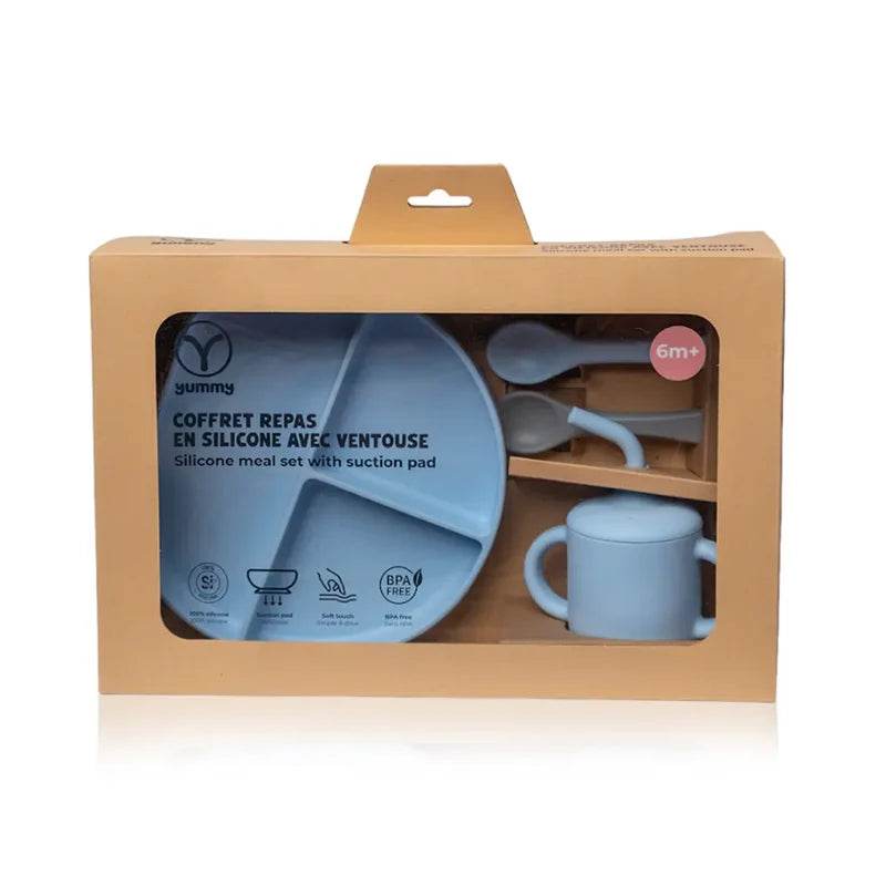 YUMMY Coffret Repas Silicone 6M+ - Global Para