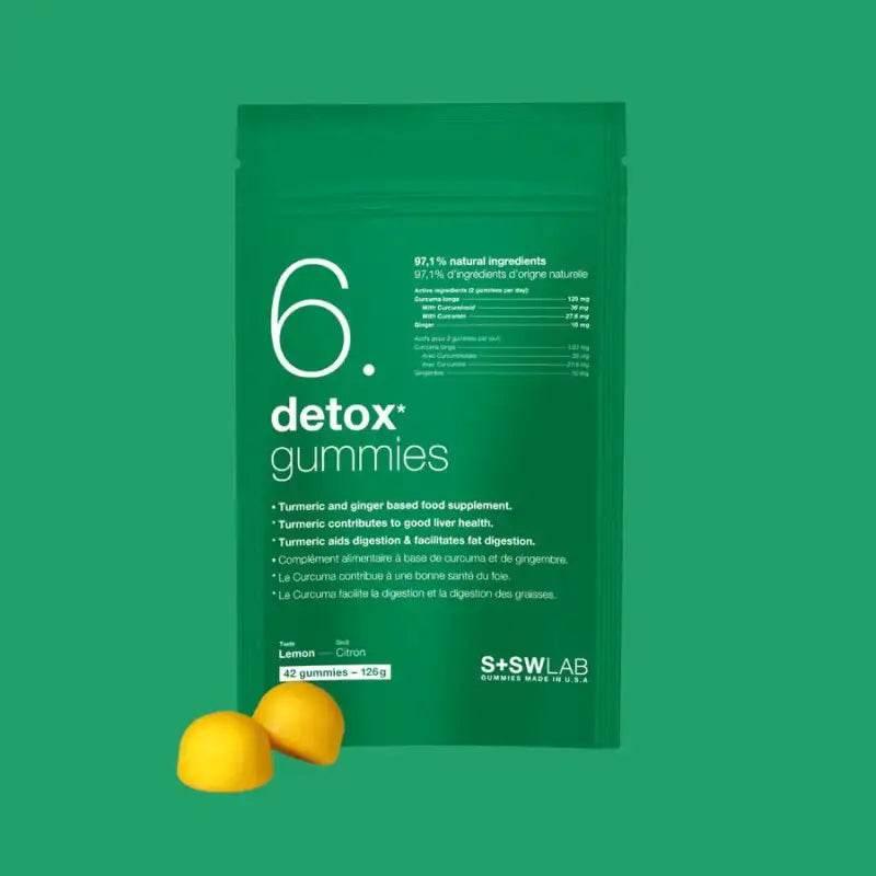 S+SWLAB 6.Detox 42 Gummies Gout Citron - Global Para