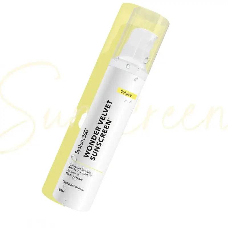 SYSTEM 360 WONDER VELVET SUNSCREEN GEL SOLAIRE INVISIBLE SPF50+ 50ML - Global Para