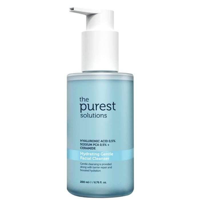 THE PUREST SOLUTIONS HYDRATING GENTLE FACIAL CLEANSER 0.5% HYALURONIC ACID 0.5% SODIUM PCA +CERAMID 200 ML. - Global Para