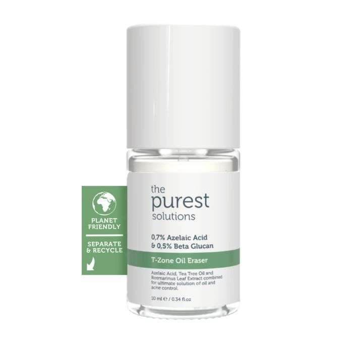 The Purest Solutions T-Zone Oil Eraser %0,7 Azelaic Acid & %0,5 Beta Glucan 10ML - Global Para