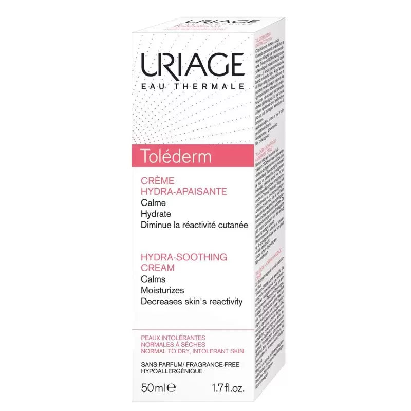 Uriage TOLÉDERM  Crème Hydra-Apaisante 50ml