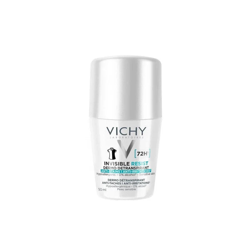 Vichy  Femme Dermo-Détranspirant Invisible Protect 72H Déodorant -50 Ml