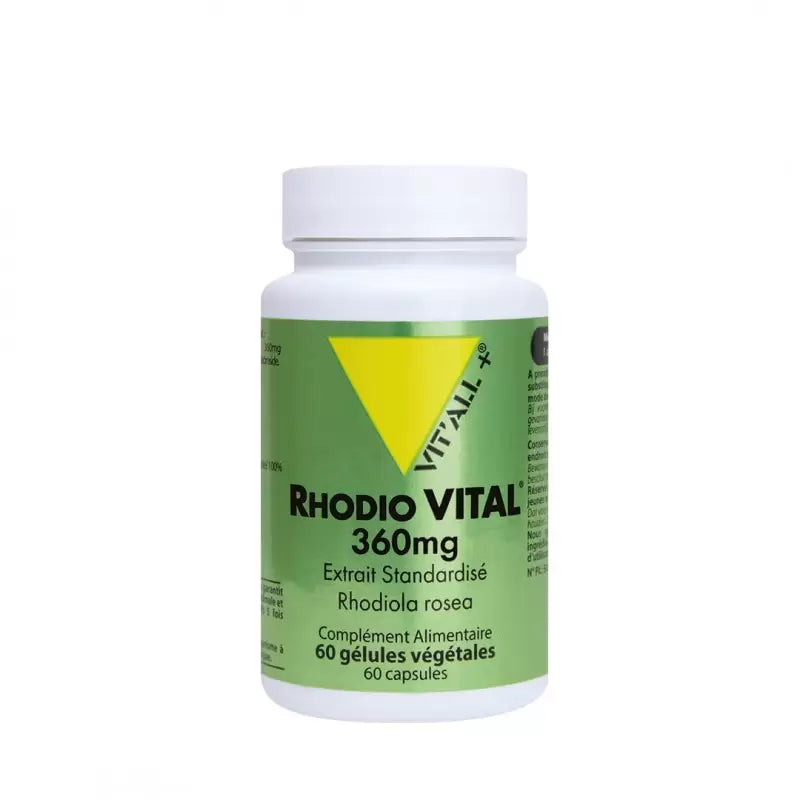 VITALL+ Rhodio Vital 360mg Boite 30 Gélules