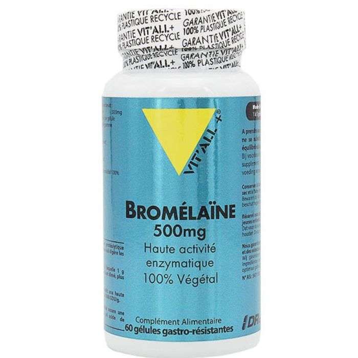 VITALL+ BROMELIANE 500mg 60 gélules