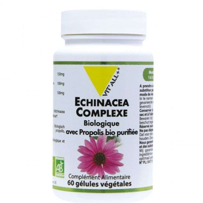 VITALL Echinacea complexe 60gelules | Global para