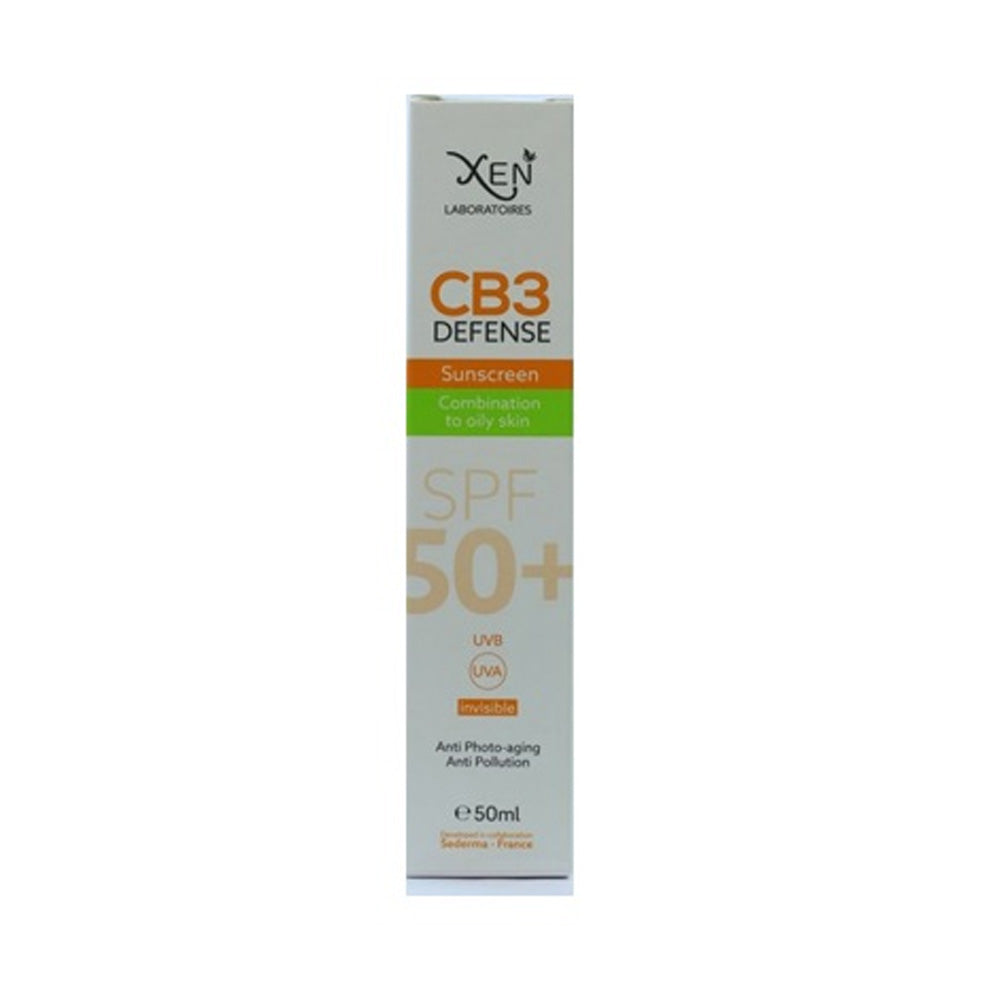 Xen CB3 Defense Ecran Solaire SPF50+ Peaux Seche nova parapharmacie prix maroc casablanca