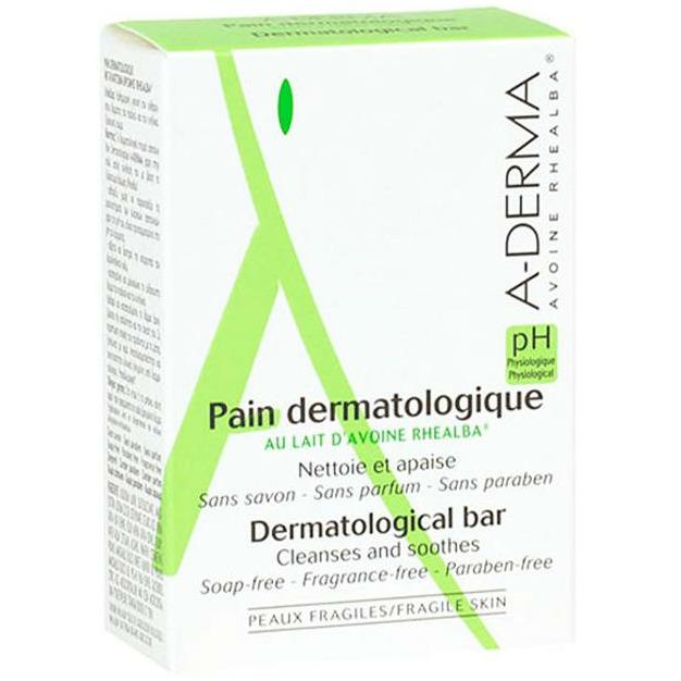 A-Derma Pain Dermatologique Lait D'avoine Pour Les Peaux Fragiles 100G