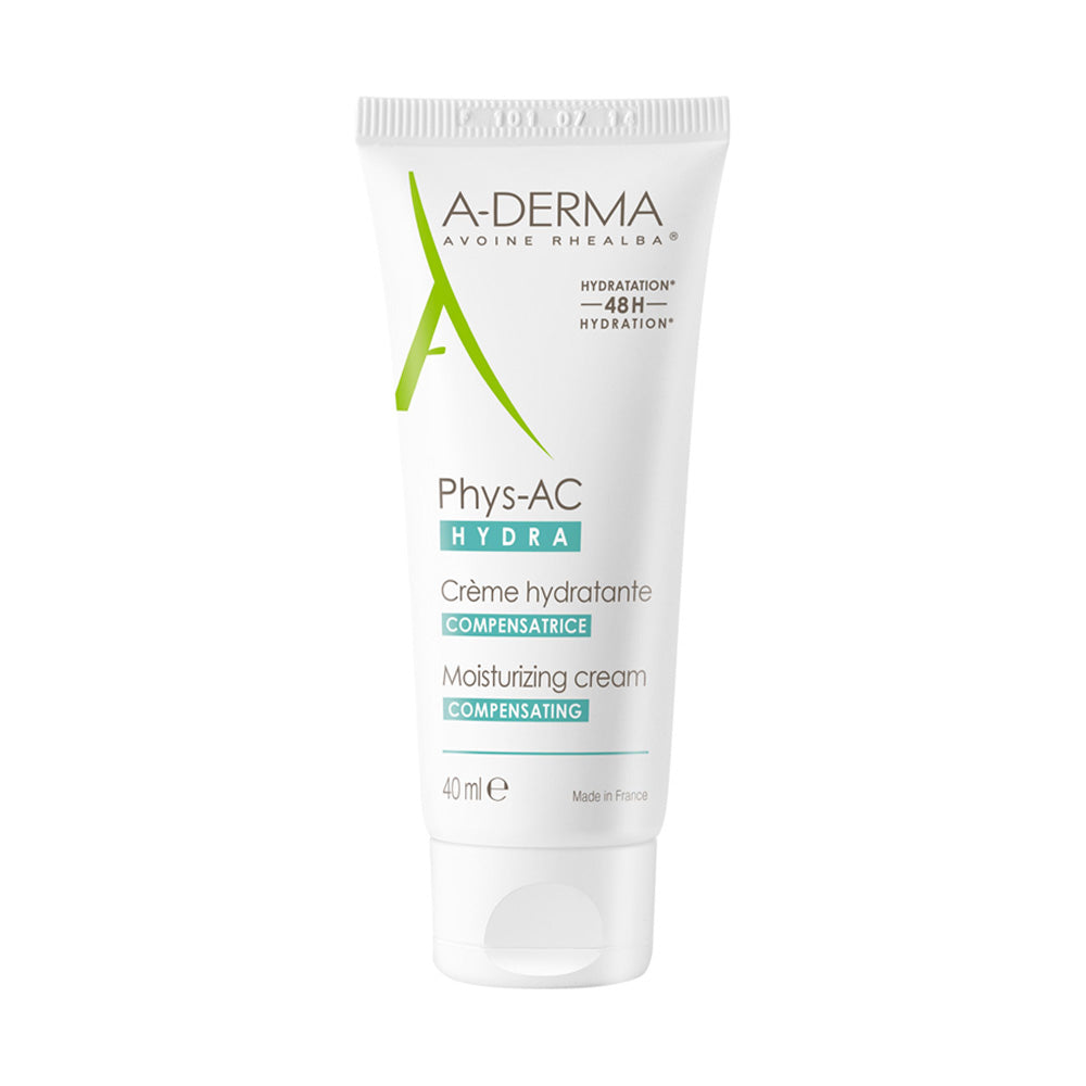 A-Derma Phys-Ac Hydra Crème visage hydratante compensatrice 40ml | GLOBALPARA