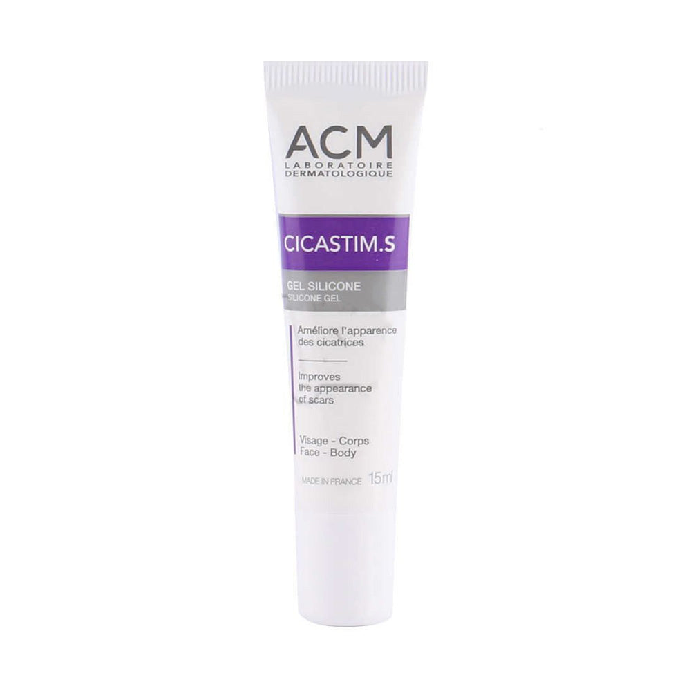 Acm Cicastim S Gel Silicone Cicatrisation Visage Et Corps 15ml