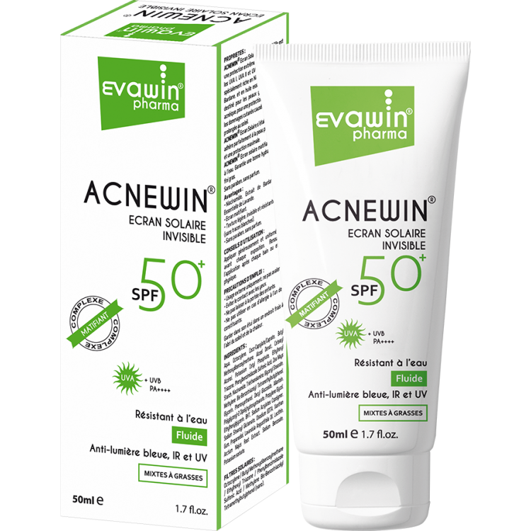 Acnewin Ecran Fluide Invisible spf50+ 50ml