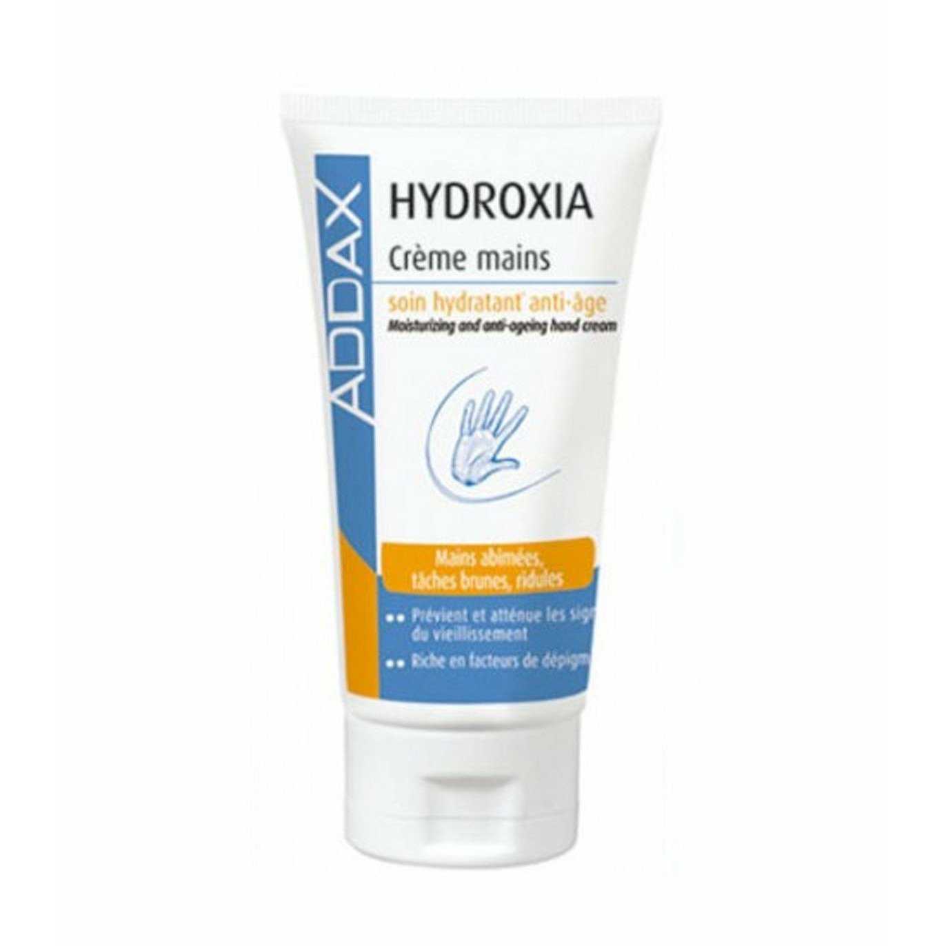 Addax Hydroxia crème Hydratante mains 75ml