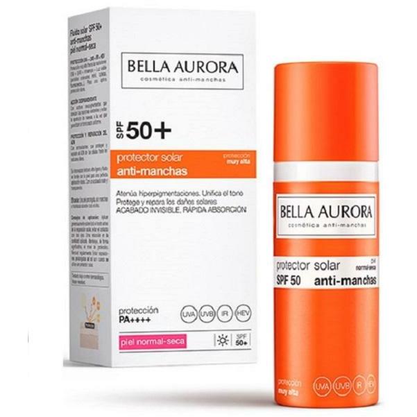 Bella Aurora Ecran Dépigmentant Spf 50 Peaux Normales Et Séches 50 ml