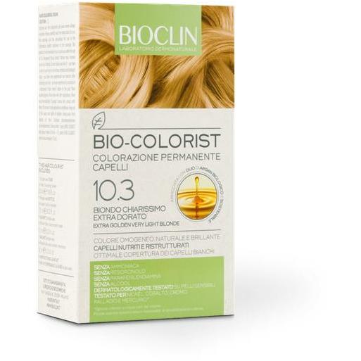 Bioclin Bio-Colorist 10.3 Blond Trés Claire Doré Extra Coloration Permanente