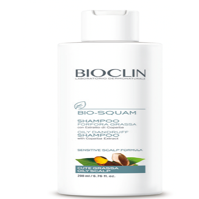 Bioclin Bio-Squam Shampoing Pellicules Grasses 200ml