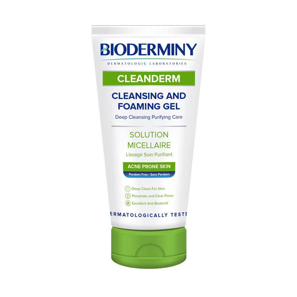 Bioderminy Cleanderm Cleansing And Foaming Gel 150ml