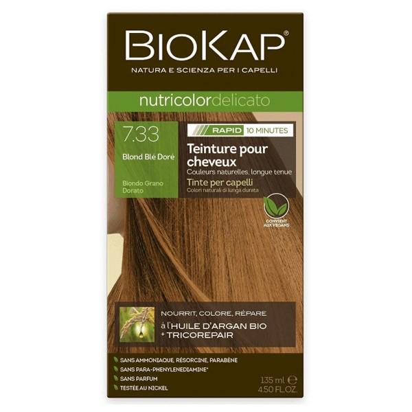 Biokap Nutricolor Delicato Rapid Blond Blé Doré 7.33 135ml