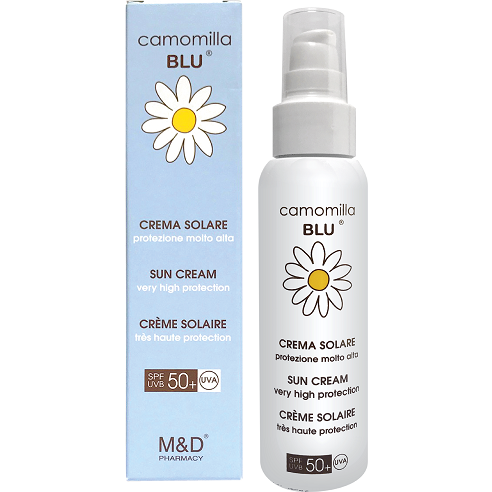 Camomilla Blu Crème Solaire SPF50+ Protection 100Ml