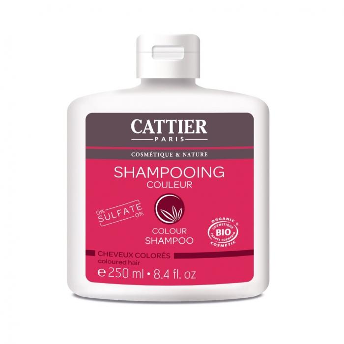 Cattier Shampooing Couleur Sans Sulfates Bio 250Ml