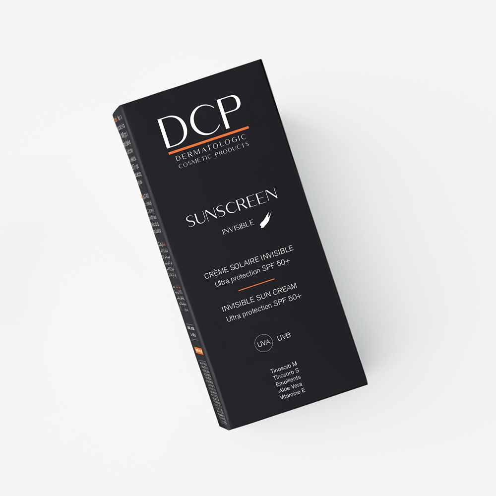 DCP Sunscreen Crème Solaire beige naturel Ultra Protection SPF50+ 50Ml
