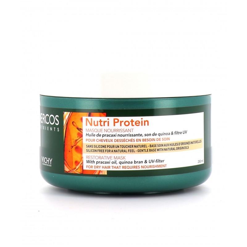 Vichy Dercos Nutrients Masque Nutri-Protéines Cheveux Secs 200Ml
