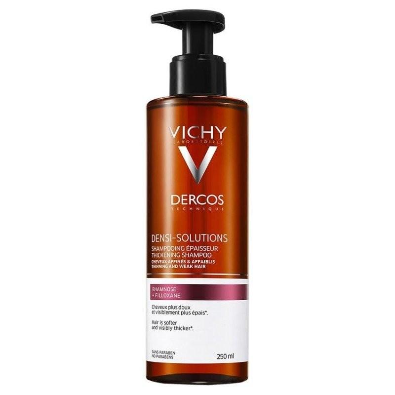 Vichy Dercos Densi-Solutions Shampoing Épaisseur Cheveux Affinés Et Affaiblis Flacon Pompe 250ml