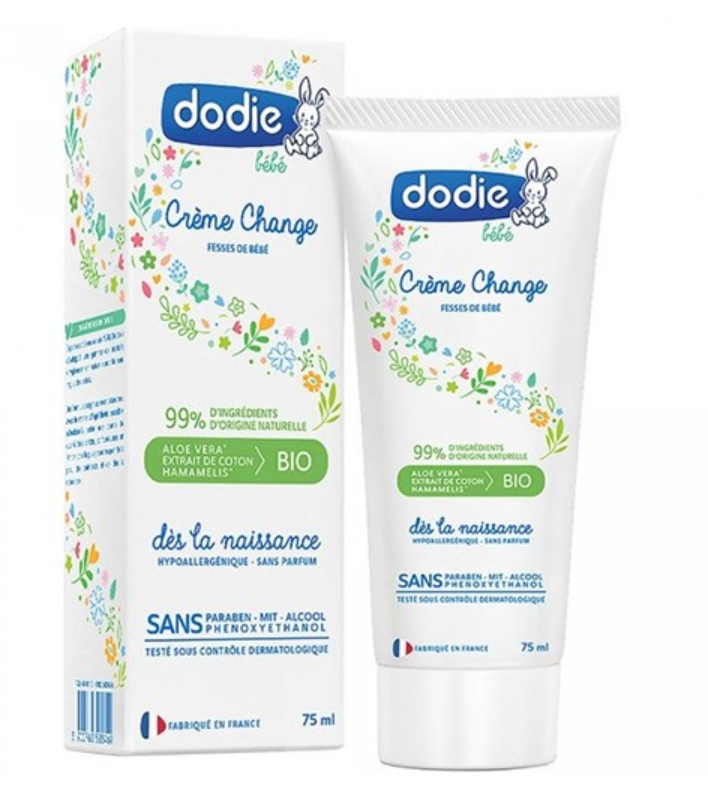 Dodie Crème Change Sans Parfum Tube 75Ml