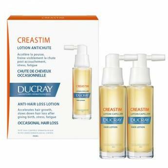 Ducray Creastim Lotion Perte Des Cheveux Occasionnelle Flacons Spray 2x30ml