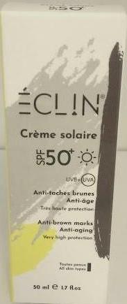 Eclin Ecran solaire Anti-Tâche Anti-Age SPF50+ 50Ml