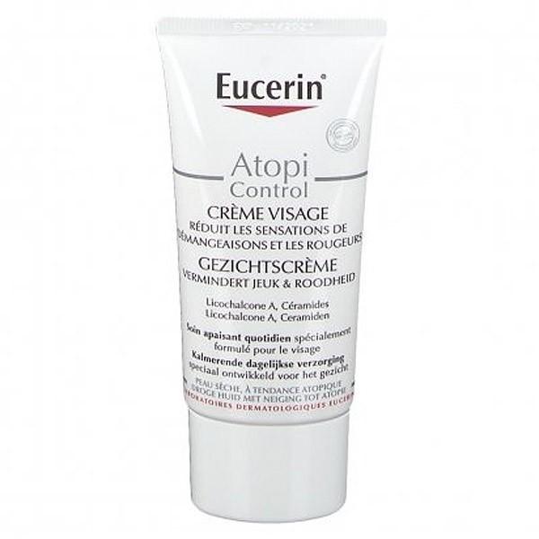 Eucerin Atopicontrol Crème Visage Calmante Peaux Atopiques 50ml