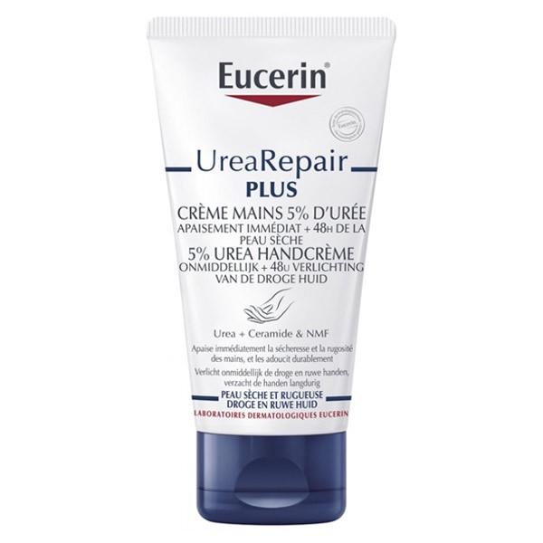 Eucerin UreaRepair Plus Crème Mains 5% D'Urée Peau Sèche 75ml