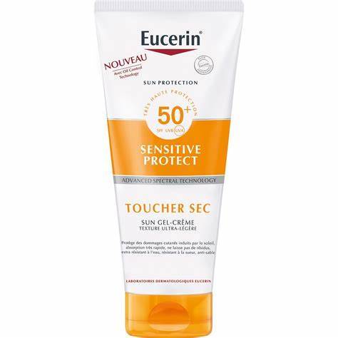 Eucerin Sun Protectection Gel-Crème Toucher Sec IP50 Peau Grasse 50ml