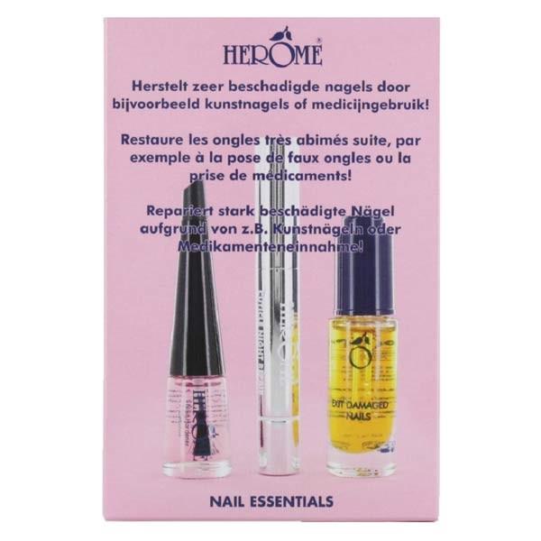 Herôme Soins Des Ongles Kit Essentials Ongle Abimés