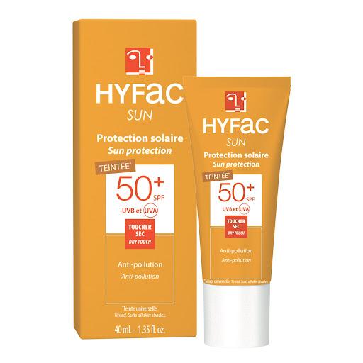 Hyfac Crème Solaire Teinte SPF50+ 40Ml