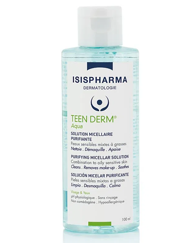 Isispharma Teen Derm Aqua Solution Micellaire Purifiante 100Ml